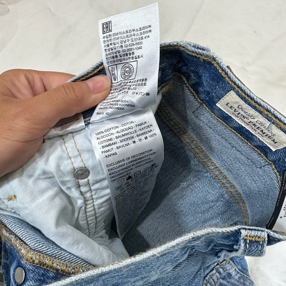 LEVI'S LUXOR STREET 501 MID THIGH SHORTS - Picture 9 of 12